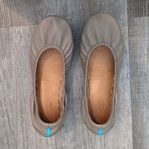 Taupe Tieks Size 7